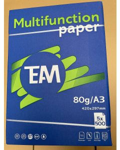 Kopierpapier A3, "TEAM" multifunktional ACHTUNG!!! A3 Format!!!!