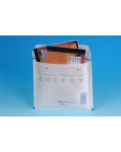 Weisse aroFOL ® Luftpolstertaschen CD Tasche